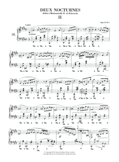 Nocturne in E Major, Op.62, No.2 von Frédéric Chopin (Download) 