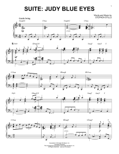 Suite: Judy Blue Eyes [Jazz version] von Crosby, Stills & Nash (Download) 