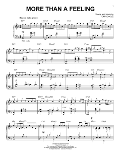 More Than A Feeling [Jazz version] von Boston (Download) 