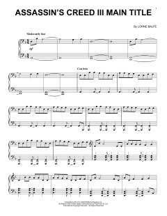 Assassin's Creed III Main Title (Download) 