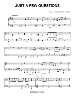 Just A Few Questions von James Newton Howard (Download) 