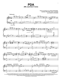 PDA (We Just Don't Care) von John Legend (Download) 