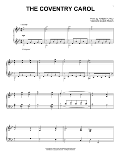 Coventry Carol von Christmas Carol (Download) 