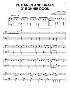 Ye Banks And Braes O' Bonnie Doon von Robert Burns (Download) 