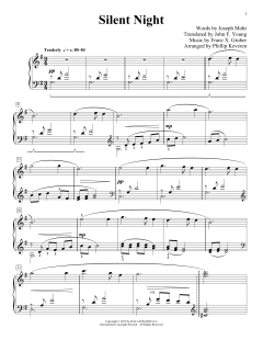Silent Night [Classical version] von Joseph Mohr (Download) 