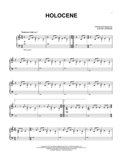 Holocene von Bon Iver (Download) 
