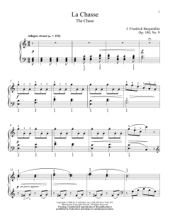 La Chasse von Friedrich Burgmuller (Download) 