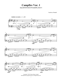 Campfire Var. 1 von Ludovico Einaudi (Download) 
