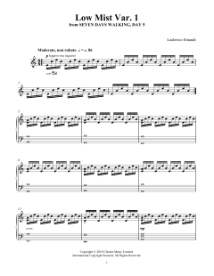 Low Mist Var. 1 von Ludovico Einaudi (Download) 