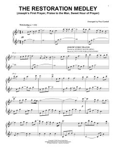 The Restoration Medley von William B. Bradbury (Download) 