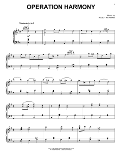 Operation Harmony von Randy Newman (Download) 