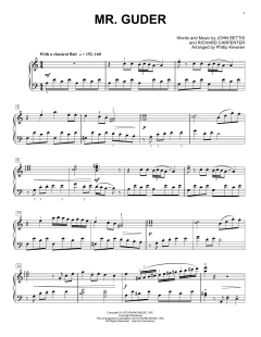 Mr. Guder von John Bettis (Download) 