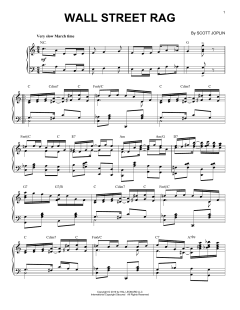 Wall Street Rag [Jazz version] (Download) 