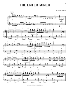 The Entertainer [Jazz version] (Download) 