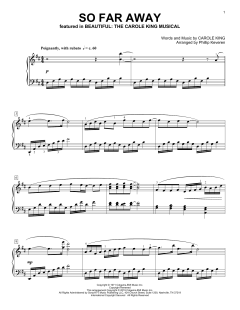 So Far Away [Classical version] von Carole King (Download) 