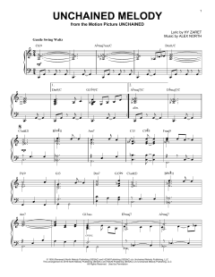 Unchained Melody [Jazz version] von Hy Zaret (Download) 