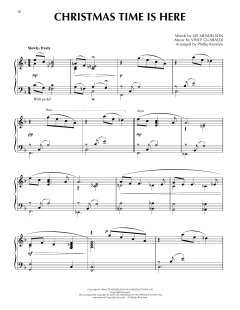 Christmas Time Is Here [Jazz version] von Lee Mendelson (Download) 