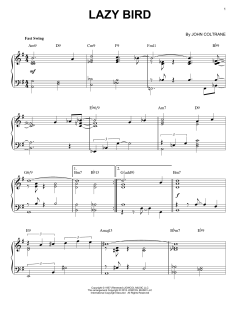 Lazy Bird von John Coltrane (Download) 