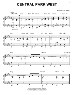 Central Park West von John Coltrane (Download) 