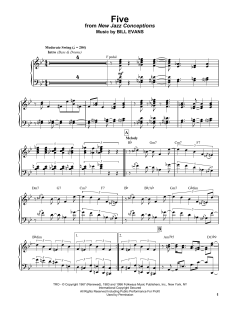 Five von Bill Evans (Download) 