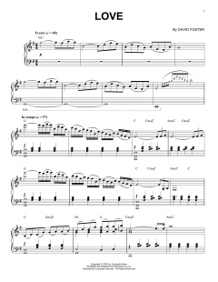 Love von David Foster (Download) 