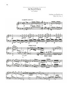 Sonata In F Minor, WoO 47, No. 2 (Download) 