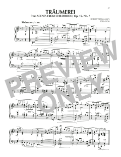 Traumerei (Dreaming), Op. 15, No. 7 (Download) 