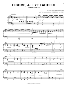 O Come, All Ye Faithful von Frederick Oakeley (Download) 