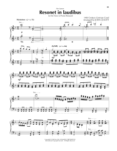 Resonet In Laudibus von 14th Century German Carol (Download) 
