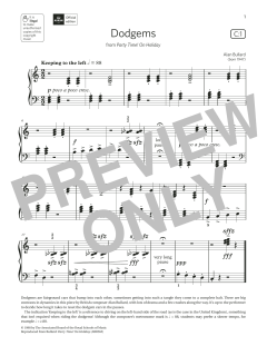Dodgems (Grade Initial, list C1, from the ABRSM Piano Syllabus 2021 & 2022) (Download) 