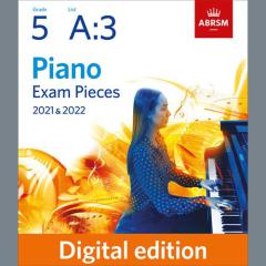 Toccata in G minor (Grade 5, list A3, from the ABRSM Piano Syllabus 2021 & 2022) (Download) 