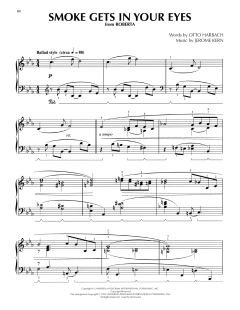 Smoke Gets In Your Eyes von The Platters (Download) 