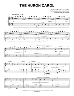 The Huron Carol von Traditional Carol (Download) 