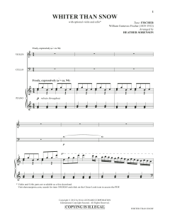 Whiter Than Snow von William G. Fischer (Download) 