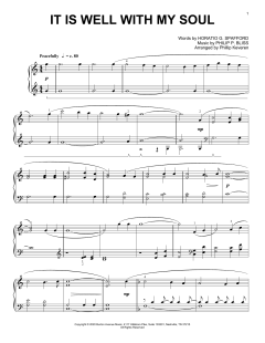It Is Well With My Soul von Horatio G. Spafford (Download) 