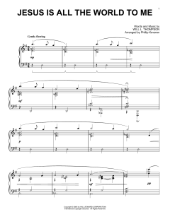 Jesus Is All The World To Me [Jazz version] von Will L. Thompson (Download) 