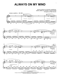 Always On My Mind [Classical version] von Elvis Presley (Download) 