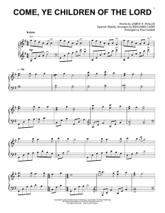 Come, Ye Children Of The Lord von Paul Cardall (Download) 