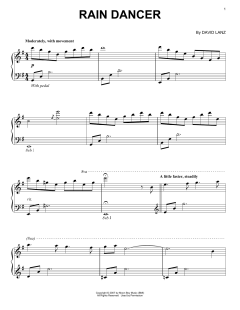 Rain Dancer von David Lanz (Download) 