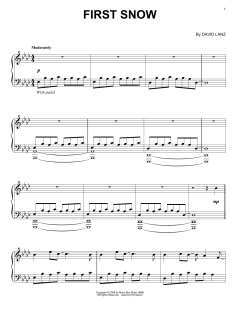 First Snow von David Lanz (Download) 