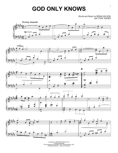 God Only Knows [Classical version] von Tony Asher (Download) 