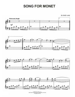 Song For Monet von David Lanz (Download) 