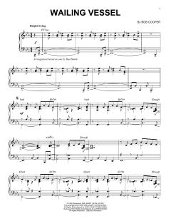 Wailing Vessel [Jazz version] von Bob Cooper (Download) 
