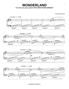 Wonderland von David Nevue (Download) 