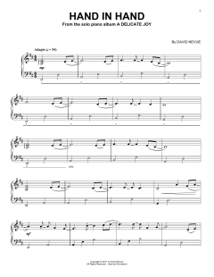 Hand In Hand von David Nevue (Download) 