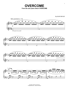 Overcome von David Nevue (Download) 