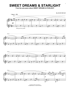 Sweet Dreams & Starlight von David Nevue (Download) 