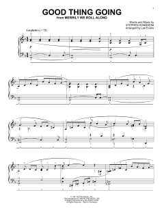 Good Thing Going von Stephen Sondheim (Download) 