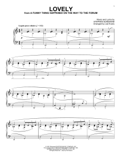 Lovely von Stephen Sondheim (Download) 