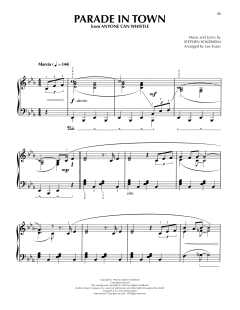 Parade In Town von Stephen Sondheim (Download) 